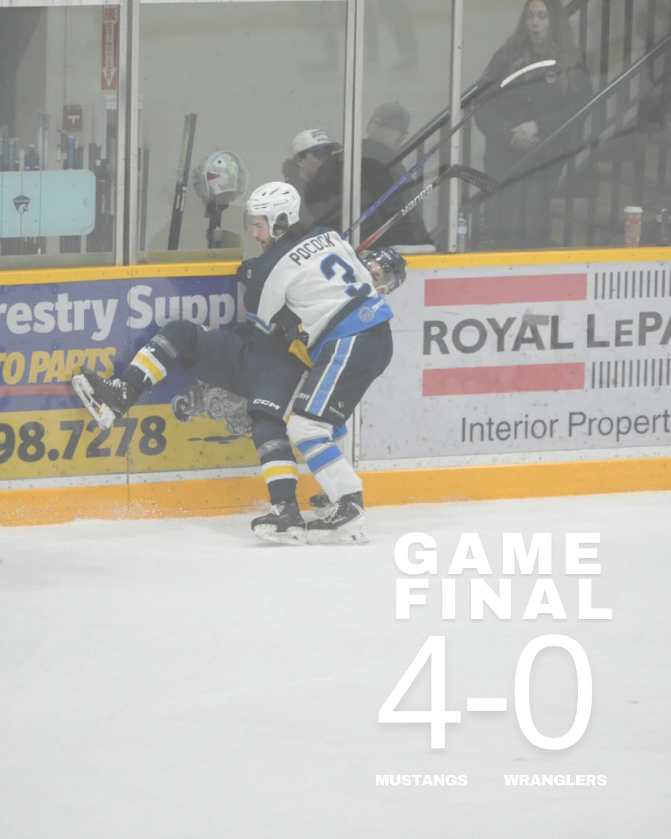 🔥4-0 Mustangs Win 🔥

Shots 49/16 Mustangs 

Third period goal:
#10 HAUK