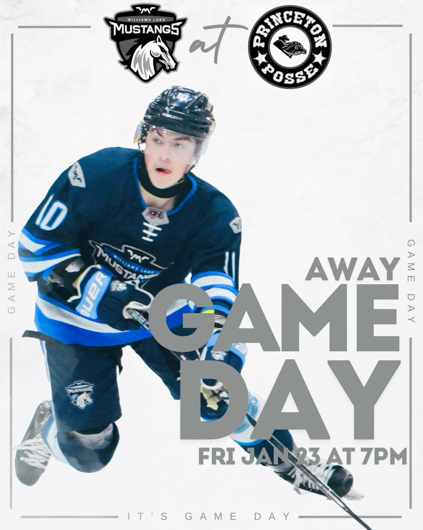 🚨GAME DAY 🚨

Down to Princeton tonight for the first of three roadtrip! 

7pm puck drop
Tickets available on Showpass
Watch live on Flo Hockey